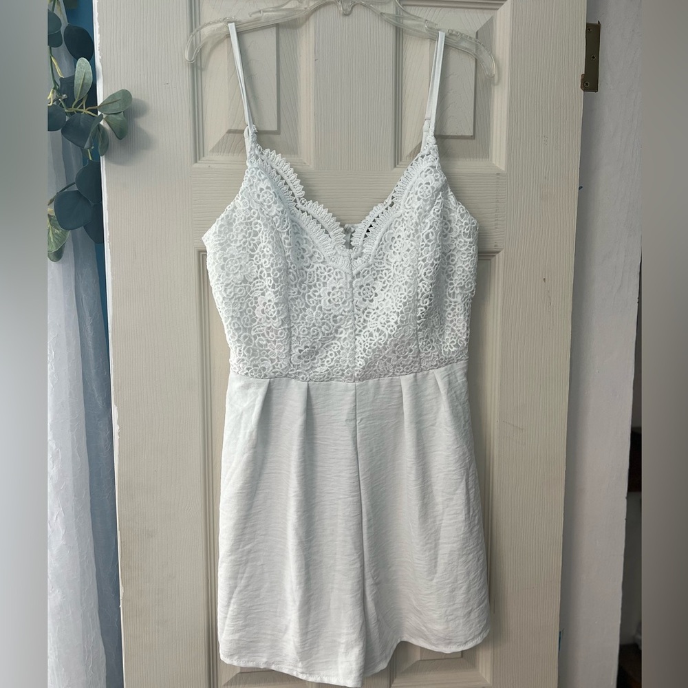 Forever 21 Laced Romper